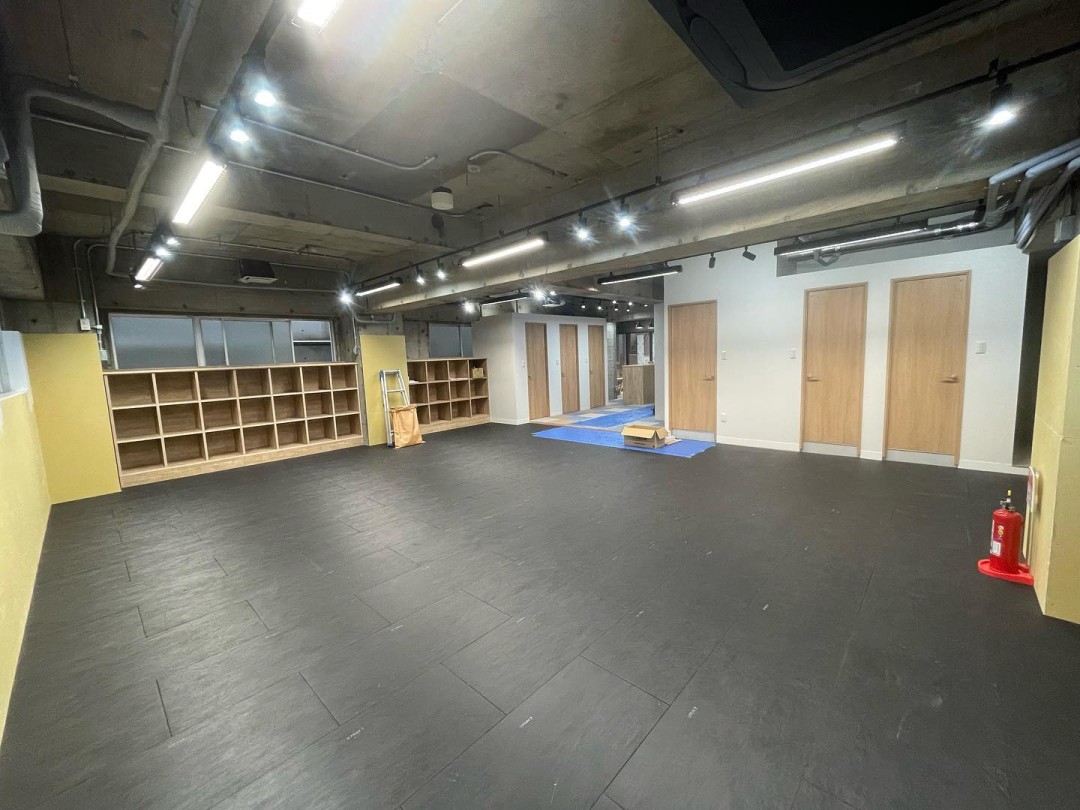 CAVE BJJ　柔術ジム施工中