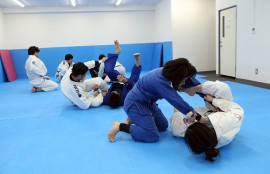 総合格闘技ジムの柔術クラス